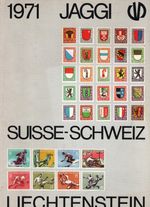1971 SWITZERLAND AND LIECHTENSTEIN JAGGI CATALOGUE