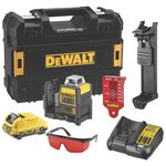 DeWalt Laser Multi Line Level DCE0811D1R-GB Red Self Levelling Cross 2V 2.0Ah