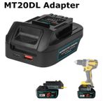 Battery Adapter for Makita 18V Battery Converter To Dewalt 18V Power Tool NEW