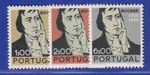 Portugal 1966 M. M. Bardosa du Bocage Mi. No. 1023-1025 MNH **