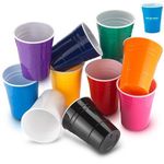 16oz Red American Party Cups Beer Pong Strong Reusable Cups