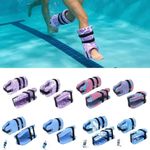 1Pair Swimming Gear Arm Floats Big Buoyancy Water Sports Tie Leg Float Bands