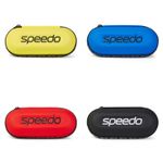 SPEEDO SWIMMING STORAGE HARD CASE GOGGLES ACCESORIES CLIP ON 4 COLOURS FREE P&P!