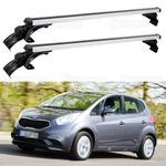 48" Top Roof Cross Bar Luggage Carrier Cargo Rack For Kia Venga Hatch 2010-2024