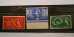 1957 Full Set(3) 50th Annv. Boy Scout Movement/World Scout Jubilee stamps - MLH