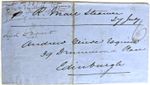 Kingston, JM--Andrew Grieve, Edinburgh, UK/Wrapper/Bus./Per R. Steamer/6p/1857
