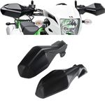 Black Handguards Front Hand Guard Protector Cover For Kawasaki KLX230 2020-2024
