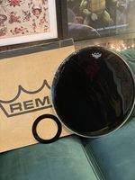 Remo 22 Powerstroke 3 Ebony Bass Drum Resonant Head. Brand New. Unused. Bargain