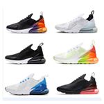 UK Men Women's black 270 Running Shoes Light Sport Trainer Sneakers Trainers
