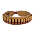 TOURBON Hunting Canvas 12GA Shotgun Cartridges Belt Ammo Shell Carrier Holder UK