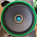 Vintage Wharfedale 10in Bronze RS/DD Moving Coil Speaker Driver 10/15 Ohms