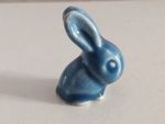Denby Miniature Blue Rabbit - 5cm - Minor Damage