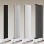 Vertical Flat Panel Single Double Column Designer Radiator Central Heating Rads