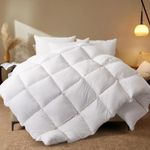 LUXURY DUCK FEATHER & DOWN DUVET QUILT - WINTER WARM, 100% COTTON, DOWN PROOF UK