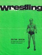 WRESTLING REVIEW Vol 9 No.47 @ Bristol 21 Nov 1968 Gomez Karoly Borg Fortuna