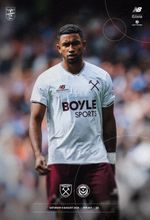 Programme : West Ham United v Portsmouth - Carabao Cup R1 - 08 August 2026