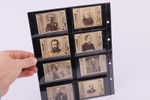 Antique Italian Cigarette Card Album Page c.1890–1910 Portraits Torino