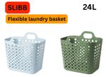 NEW IKEA SLIBB Laundry Basket Clothes Washing Bin with Flexible Handles 24L Bag