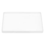 Large Silicone Tray Mold 8.1"x6" Rectangle Resin Coaster Resin Mold Casting