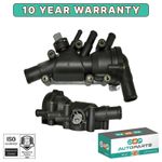 THERMOSTAT WITH HOUSING WITH TEMP. SENSOR FOR FORD FIESTA Mk4, Mk5 (HATCHBACK)