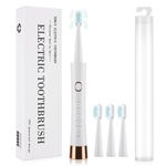 Electric Toothbrush for Adults IPX7 Waterproof Brush Head 6 Cleaning Modes