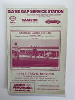 Hastings United v Tonbridge;  Southern League,  20th April 1973