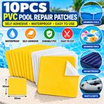 20X Inflatable Repair Kit Puncture For Pools Airbeds Hot Tub Patches Heavy Duty