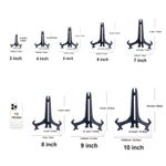 Plastic Acrylic Easels Stand Plate Holder for Picture Display Home Decoration