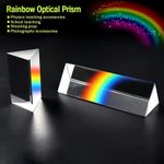 Glass Prism - Rainbow Optical Prism for School Teaching - Science Accessories