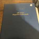 100 Years Of Zeppelin Airships Folder Of Stamps/First Day Covers