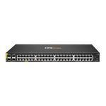 HPE Aruba Networking CX 6000 48p 10M/100M/1G Class4 PoE 4p SFP 1G 370W Switch