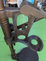 Antique Cast Iron Bench Drill Press Holder