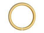 2 x Gold HEAVY 4mm Jump Ring 9ct Yellow Gold Open O Ring Jewellery