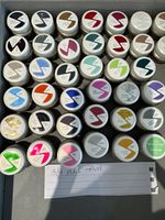 Assorted Acrylic Nail Powder Pots Job Lot, Mixed Colours & Glitter