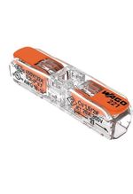 WAGO 221-2411 Terminal 2 Conductor 4 mm² Through Clamp Connector with Lever... 