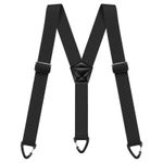 Heavy Duty Elastic Suspenders for Men Trouser Pants Braces Strap Work Belt UK