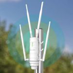 AC1200 Dual Band WiFi Repeater Outdoor Long Range WiFi Extender Weatherproof