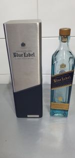 Johnnie Walker Blue Label Limited Edition Porsche Designe Empty Bottle & Box