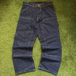 Carhartt Men's Relaxed Fit Straight Leg Blue Denim Jeans 34W 34L Cargo