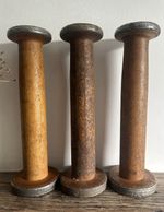 Vintage Bobbins , Antique Bobbins, Antique Spools,vintage Reels,Wood Bobbins #12