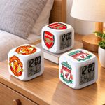 LED Night Light Digital Lamp Alarm Clock 7-Colour Changing Great Gift Kids Boys