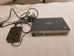 HP J9077A ProCurve 1400 8G 8-Port Gigabit Switch - With power supply