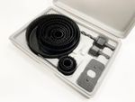 16 Pro Holesaw Cutting Kit Set 19mm - 127mm Hole Saw Saws + Case
