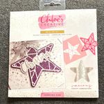 Chloe's Creative Cards Geometric Star Metal Die Set Includes 3 Dies