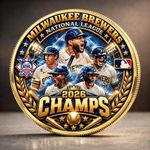 Brewers 2026 National League Champions Commemorative Coin