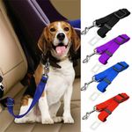 Dog Pet Safety Seat belt Clip for Car Vehicle Seatbelt Adjustable HarnessLead