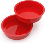 Silicone Round Cake Pan Non-Stick Mould for Baking Cheesecake & Muffins