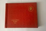 1953 Coronation collection complete in souvenir album.  By Gibbons and Rapkin