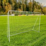 Little Nation Soccer Goal - White ( 5 ft / 8 ft )