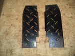Massey Ferguson MF 135 Foot rests plates footplates footrest Pair 1 NOS 1 Used